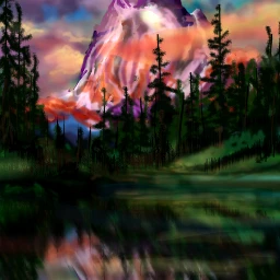 dcmountains drawing artwork colorful nature
