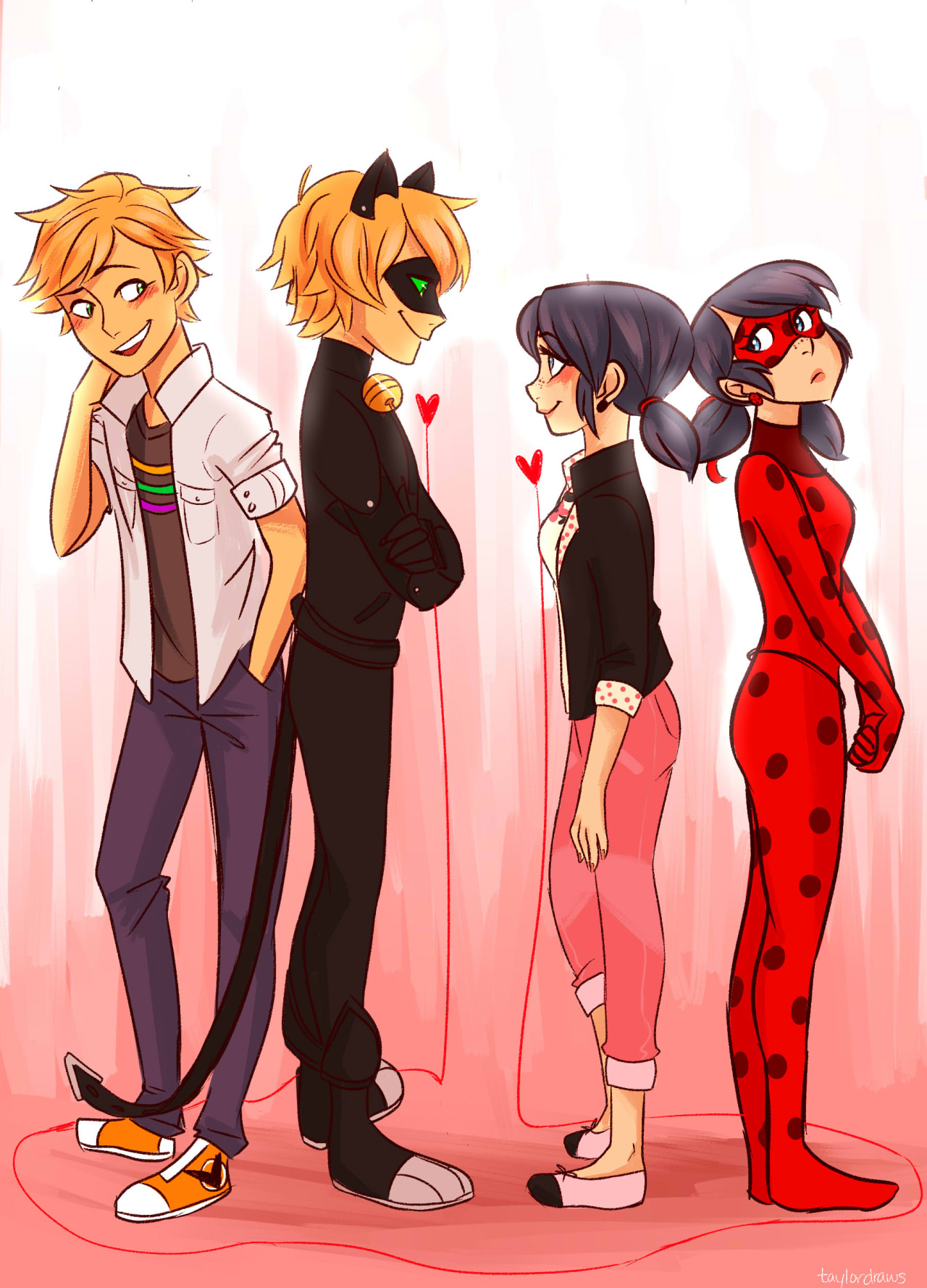 Miraculousladybug Marinett Adrien Catnoir Ladybug Beaut